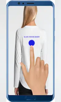 Body Scanner-Body Scanner Camera app for Prank Screen Shot 1