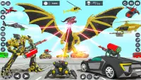 Dragon Robot Police Car Games Screen Shot 1