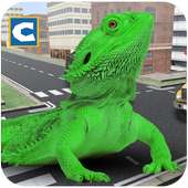 Monster Lizard Simulator: Batalla de la ciudad
