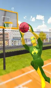 SuperHero Real Basketball Stars Screen Shot 13