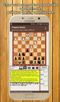 Chess Trainer Free - Repertoire Builder Screen Shot 1