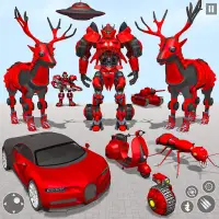 Hertenrobotautospel: robotspel Screen Shot 0