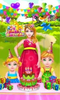 Gadis ulang tahun ibu game Screen Shot 5