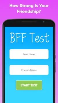BFF Friendship Test Screen Shot 0