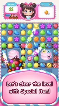 New Sweet Candy Pop: Puzzle Wo Screen Shot 3