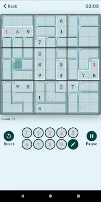 Killer Sudoku Challenge Screen Shot 1