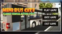 Mini Bus City Game Simulator 2021 Screen Shot 0