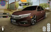 Civic X: Extreme Modern City Car Drift & Drive Screen Shot 2
