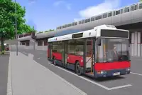 3D oyun sürüş gerçek otobüs simülatörü Screen Shot 1