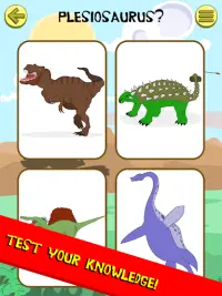 Dino koppeling en Quiz Games Screen Shot 14