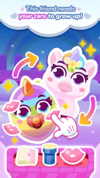 Magic Princess Pony Game for kids Screen Shot 1