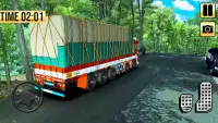 인도 사람 뱃짐 산 트럭 모의 실험 장치 사륜 짐마차 계략 Screen Shot 0