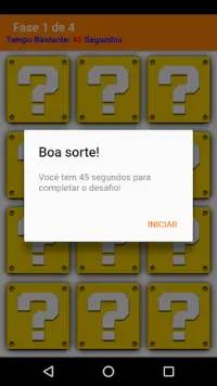 Jogo da Memória Desafios Screen Shot 3