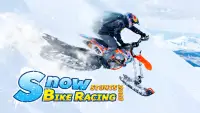 Nieve bicicletas Drift Racer Fiebre trucos de 2018 Screen Shot 5