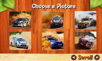 Rally Mobil Jigsaw Puzzle Game Screen Shot 1