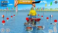 Motor Bike Surfer Water Stunts Screen Shot 4