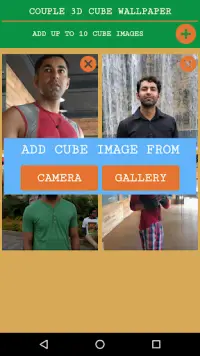 Photo Cube 3D Live Wallpaper Screen Shot 5