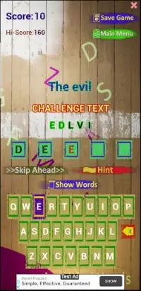 Jumble Words: The free word game Screen Shot 6