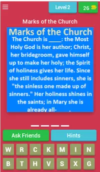 Catholicism 101 Quiz (Catholic Quiz Game) Screen Shot 1