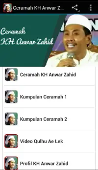 Ceramah Lucu KH Anwar Zahid Screen Shot 0