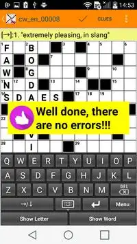 English Crosswords Puzzles - Addictive word games Screen Shot 5