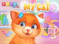 Gato de jogo - Jogos de vestir - Cuidado animal Screen Shot 5