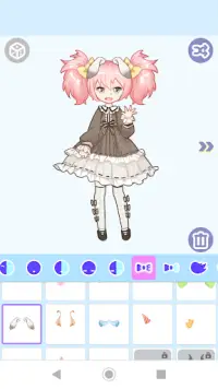 Anime Dress Up: Cute Anime Girls Maker Screen Shot 6
