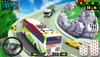 City Bus Simulator Coach Game Screen Shot 1