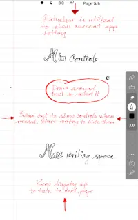 INKredible-Handwriting Note Screen Shot 5