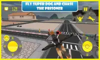 Flying Police Dog Prison Break Screen Shot 0