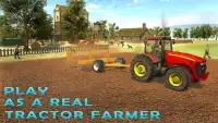 Echte trekker landbouw Simulat Screen Shot 1