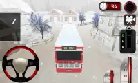 Bus Simulator Podróż zimowa Screen Shot 3