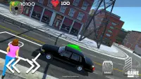 Taxi Driving City Simulator - Free Cab Sim Game 3D Screen Shot 0