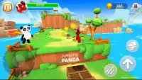 Jungle Adventure of Panda Run  -  Jump Rope Screen Shot 2