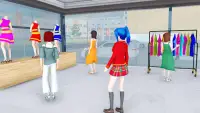 Yandere School Simulator: Anime Girl Games Screen Shot 1