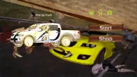 Zombie VS Car - 3D simulator Screen Shot 7