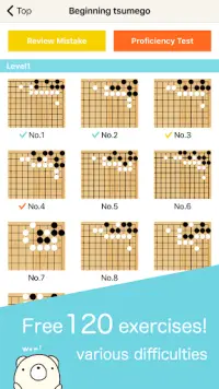 BearTsumego - Play Go life & death problem Screen Shot 0