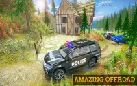 Offroad Police Jeep 4x4 Fahr- und Rennsimulator Screen Shot 3