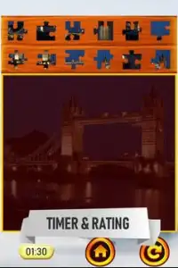 London Jigsaw Puzzle Game for Kids Screen Shot 2