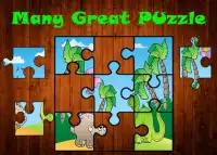 puzzle de dinosaures Screen Shot 1