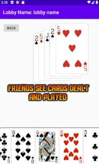 Deck of Cards - play online multiplayer w friends Screen Shot 4