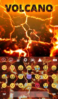 Volcano Live Wallpaper Theme Screen Shot 3