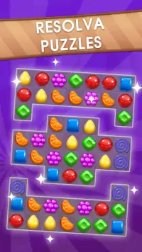 Candy Sweet Story: Candy Match 3 Puzzle Screen Shot 1