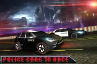 警察の車の街のレーシングシム Screen Shot 12