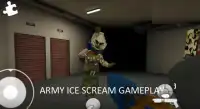 Mod Ice Scream 4 Military - Granny GamePlay Screen Shot 1