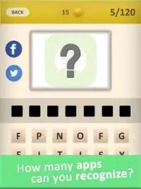 Guess the Apps! Word Game Screen Shot 0