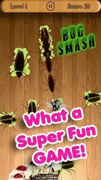 Bug Smash - Squash do inseto! Screen Shot 2