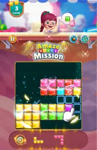 Block puzzle Games - Amaze 1010 Mission Screen Shot 4