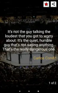 MMA Quotes - To Real Fight Fans Screen Shot 20