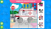 Puzzles de coches para niños Screen Shot 5